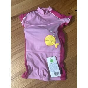 NEW Speedo Begin Swim Girls Float Suit Sz Small New NWT